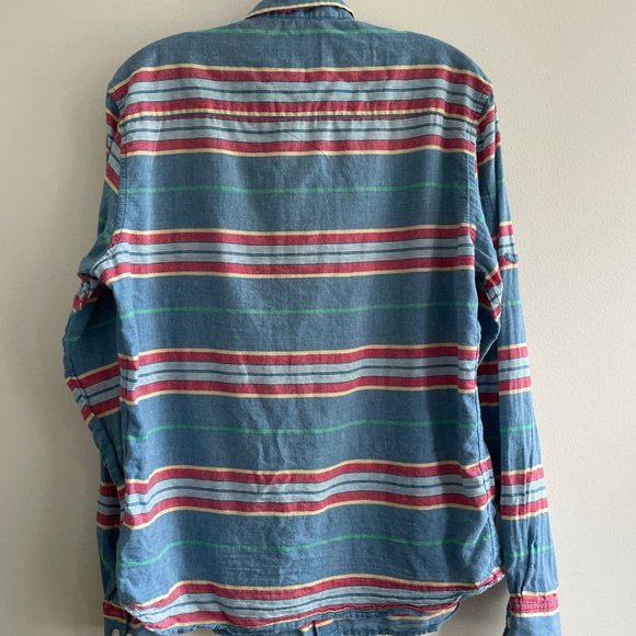 Hawkings McGill Mens S Long Sleeve Multicolor Button Down - Picture 6 of 6